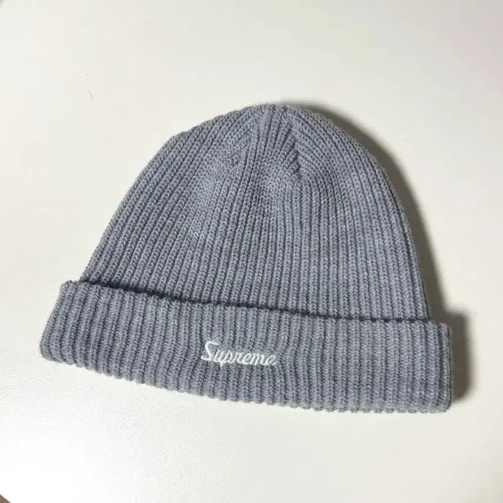 [BUNJANG] Supreme Loose Gauge Beanie Gray / 슈프림 루즈 게이지 비니 그레이 os