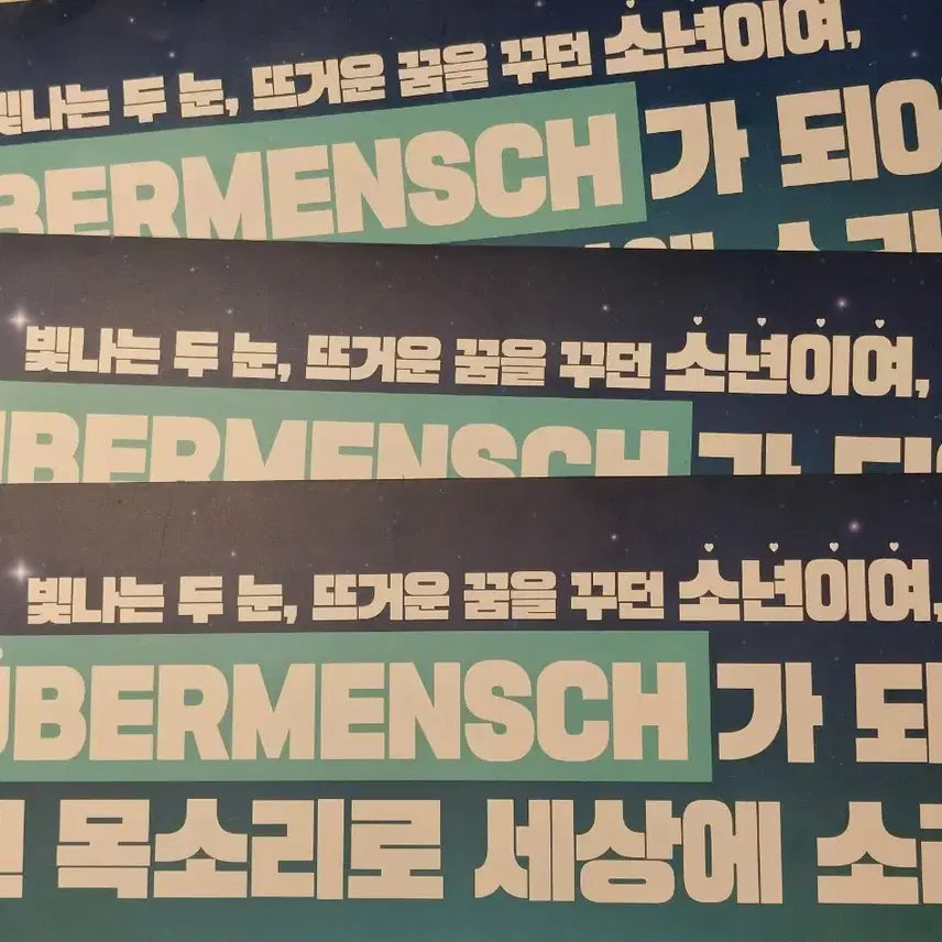 [BUNJANG] G-Dragon Concert Slogan / 지드래곤 고양 콘서트 막콘 슬로건