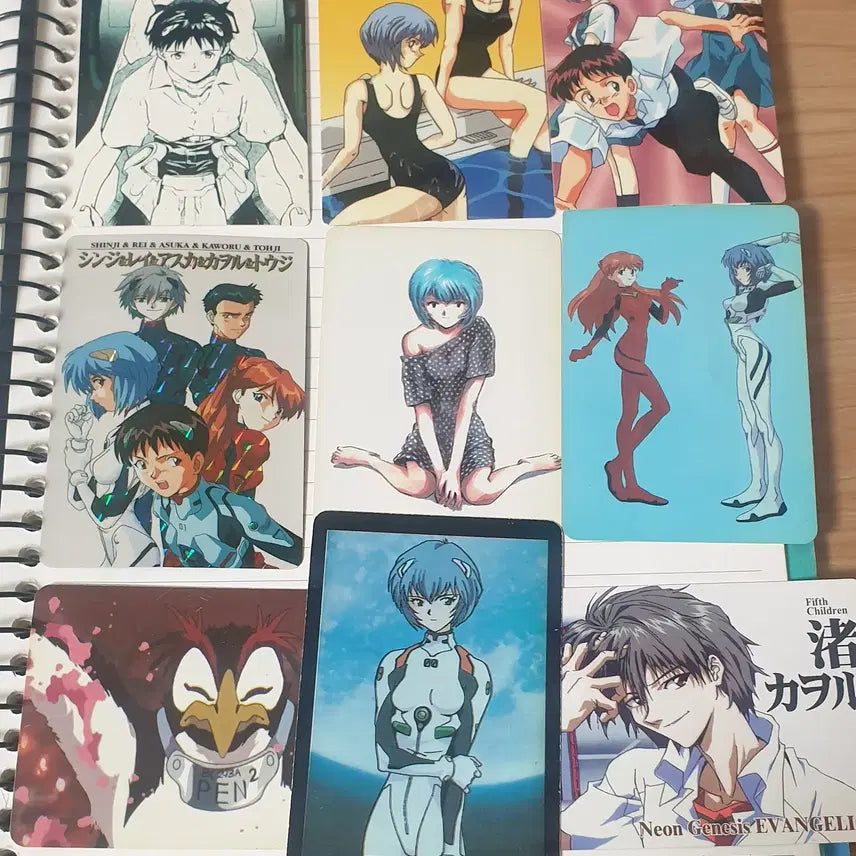 [BUNJANG] Evangelion Classic Manga Photocard Bundle / 에반게리온 고전 만화 포토카드