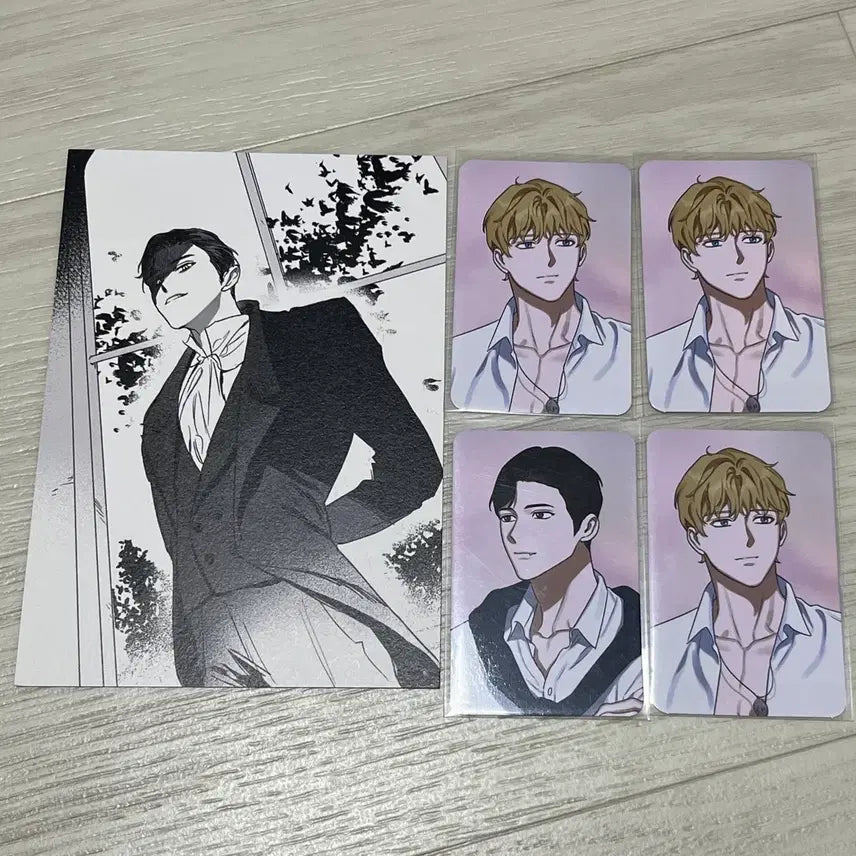 [BUNJANG] Black Guardian Arctic Fox Second Echo Photocard Postcard / 검은 후견인 북극여우 세컨드에코 포카 엽서 판매합니다