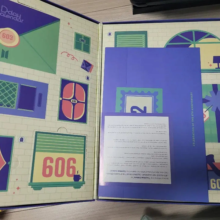 [BUNJANG] BTS 2021 Festa Calendar / 방탄소년단 2021 페스타  캘린더