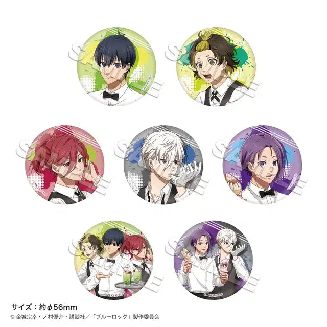 [BUNJANG] Blue Lock Tokyo Skytree Collaboration Cafe Trading Can Badge / [랜덤] 블루 록 도쿄 스카이트리 콜라보 카페 트레이딩 캔뱃지 - 단품