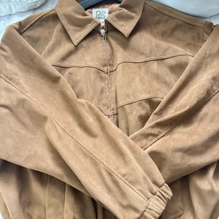 [BUNJANG] Suede Jacket / 스웨이드 자켓
