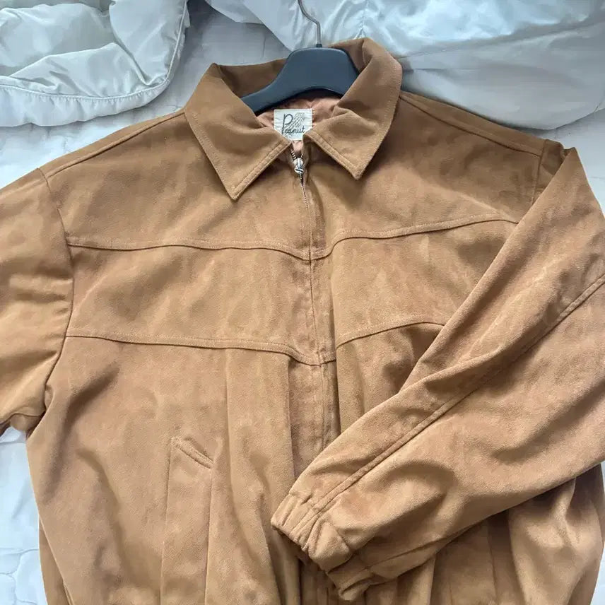 [BUNJANG] Suede Jacket / 스웨이드 자켓