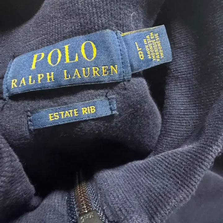 [BUNJANG] Polo Ralph Lauren Half Zip Knit Sweater L / 폴로랄프로렌 하프집업 니트 L
