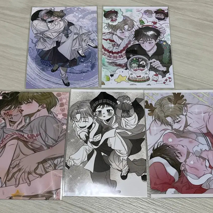[SOLD OUT] 꽃지연 꽃이 지는 연못 프박 프린팅 박스 5장 일괄