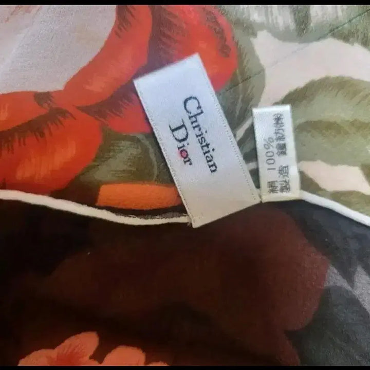 [BUNJANG] Christian Dior Silk Scarf / 크리스챤 디올 빅사이즈 스카프