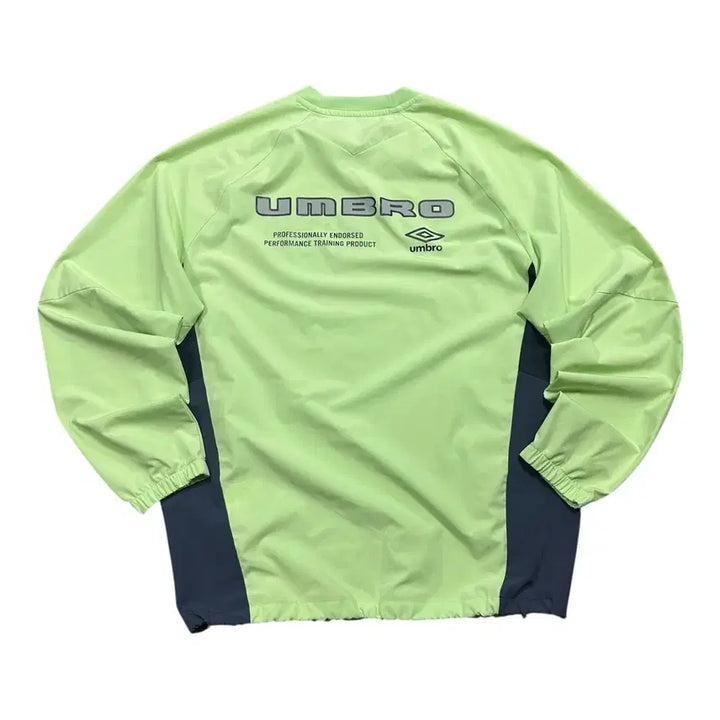 [BUNJANG] Umbro Fluorescent Windbreaker Warm-up Jacket / (바배) 엄브로 피스테 형광 바람막이 웜업