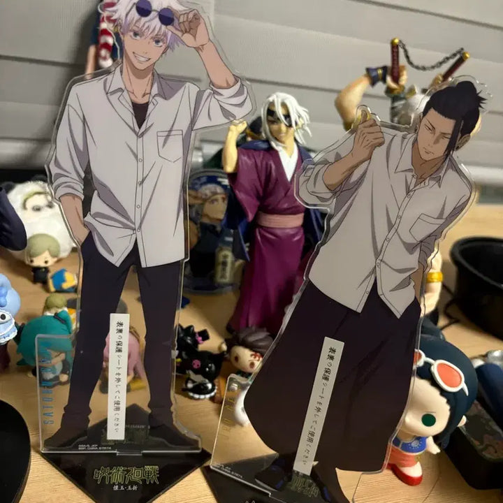 [BUNJANG] Jujutsu Kaisen Gojo Satoru &amp; Geto Suguru 5th Anniversary Acrylic Stand / 고죠사토루 &amp; 게토 스구루 5주년 아크릴스탠드