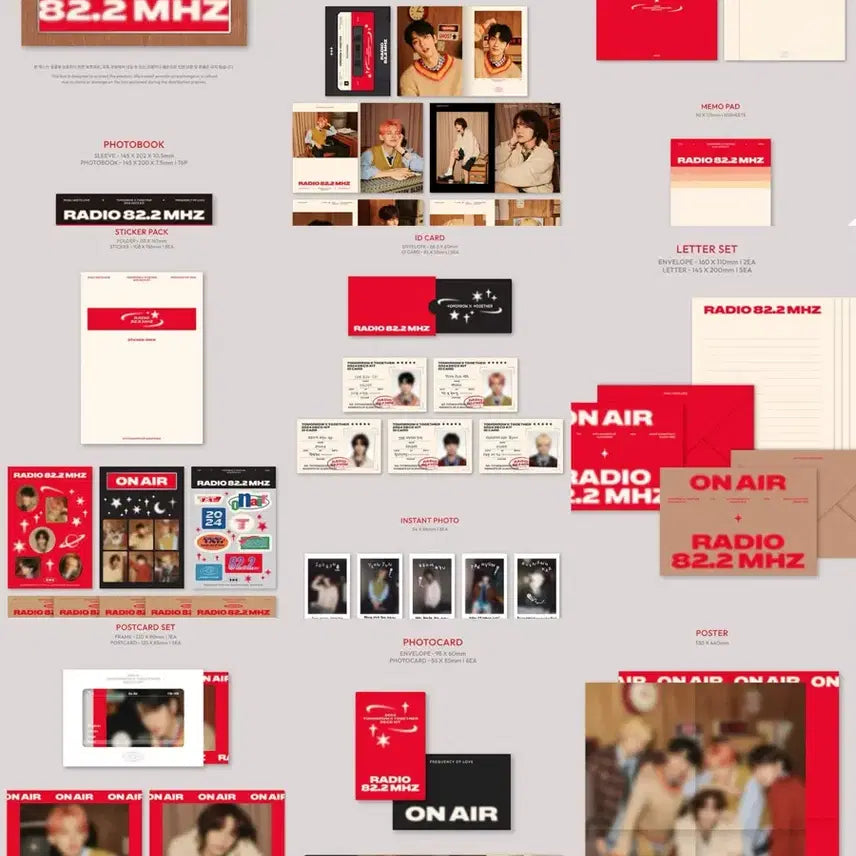 [BUNJANG] TXT 2024 Deco Kit Bundle Set / 투바투 2024 데코키트 포카/특전 포함