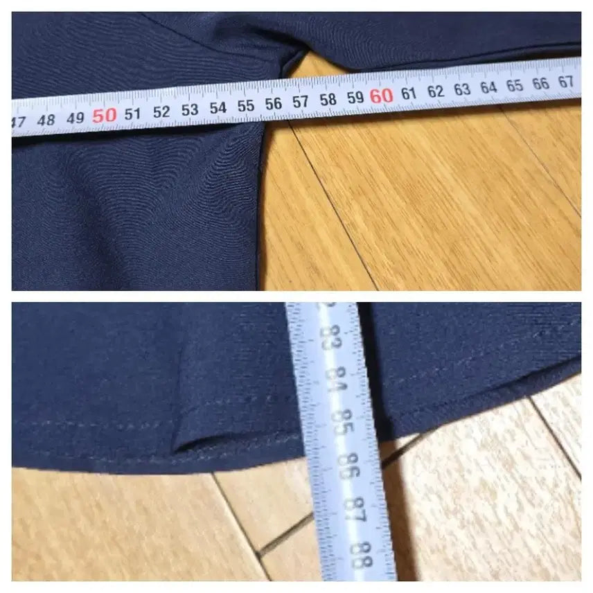 [BUNJANG] Navy Ribbon Detail Dress - New / 리본 원피스 네이비/새상품