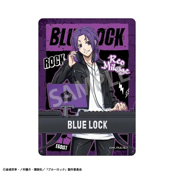[BUNJANG] Blue Lock Picharm Trading Clear Card - Single / [랜덤]블루록 Picharm 트레이딩 클리어 카드 록 밴드 Ver -단품