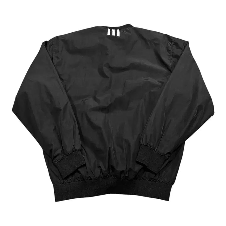 [BUNJANG] Adidas Polyshell Black Windbreaker Jacket / (바배) 아디다스 폴리쉘 블랙 바람막이 웜업
