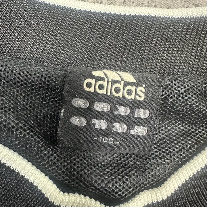 [BUNJANG] Adidas Polyshell Black Windbreaker Jacket / (바배) 아디다스 폴리쉘 블랙 바람막이 웜업