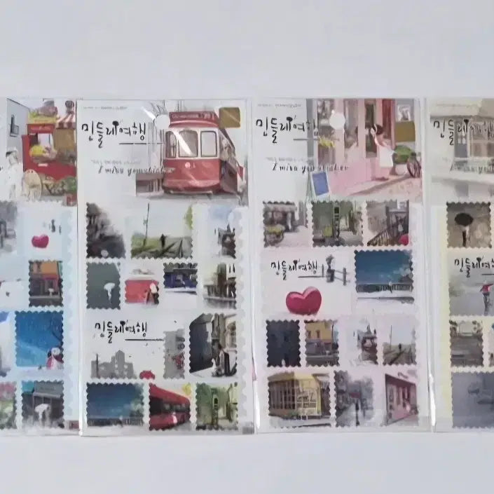 [BUNJANG] Vintage Dandelion Travel Stickers / 고전 레트로 민들레 여행 스티커