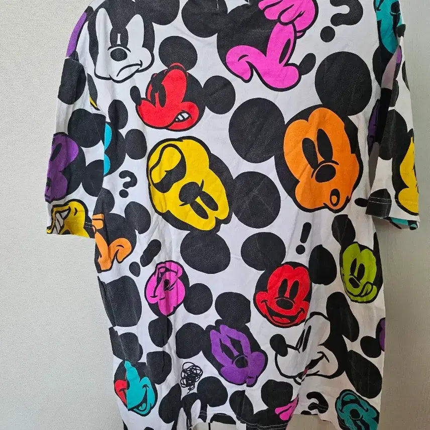 [BUNJANG] Disney Mickey Mouse Short Sleeve T-shirt LL / 디즈니 미키마우스 반팔 티셔츠 LL