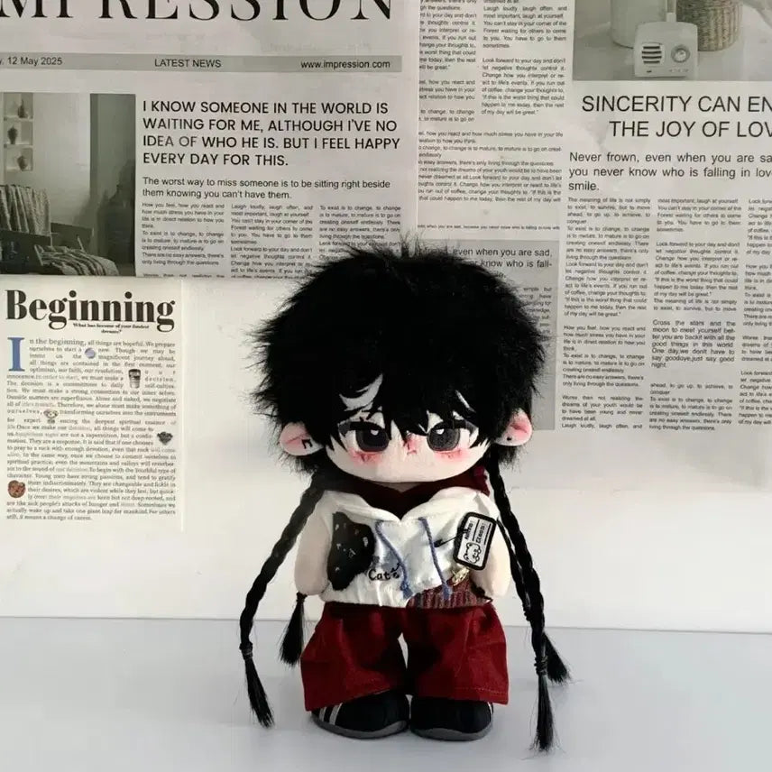 [BUNJANG] 20cm Doll Clothes Set / 신품) 20cm 바지 9개 세트 솜인형 옷 의상 무속성