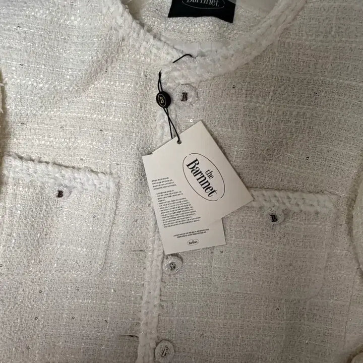 [BUNJANG] TheBarnett Melina Tweed Jacket / 더바넷 트위드 Melina Tweed Set-Up Jacket_Ivory