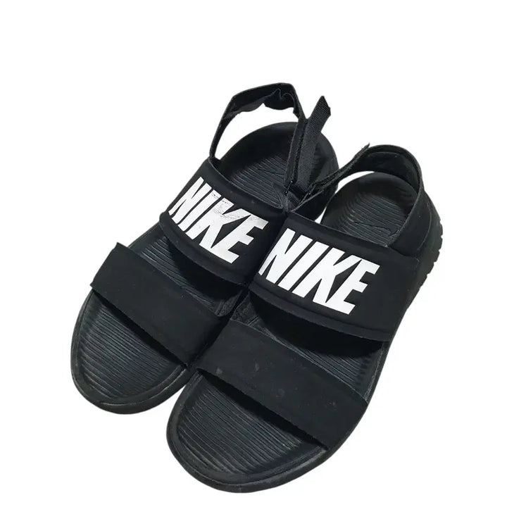[BUNJANG] Nike Tanjun Sandals - Black - Sandals / 나이키 블랙 슬리퍼 샌들