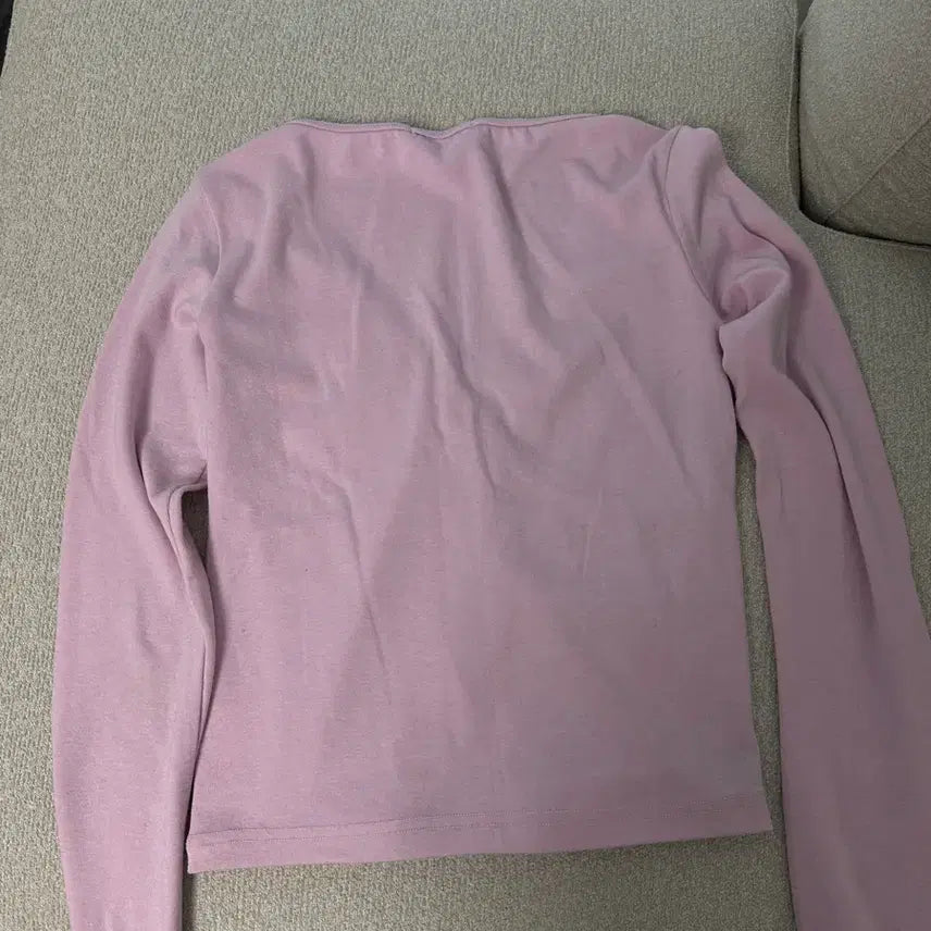 [BUNJANG] Cerric Pink Knit Top / 세릭 핑크 니트