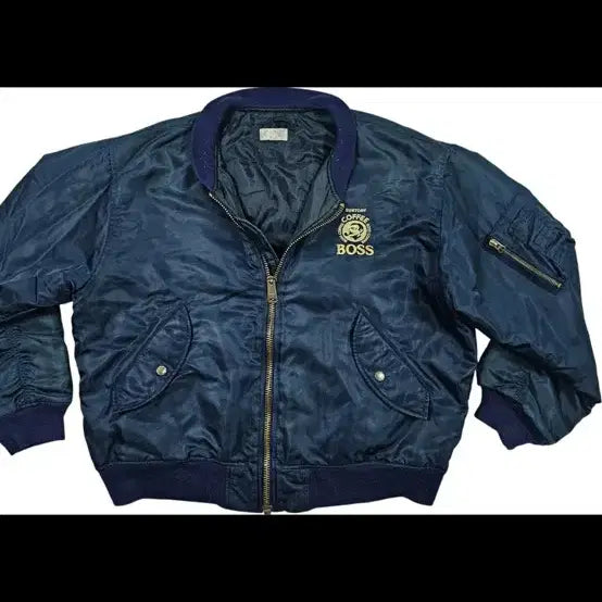 [BUNJANG] Suntory Boss MA-1 Bomber Jacket / 산토리 보스 ma-1 L 사이즈