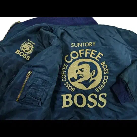 [BUNJANG] Suntory Boss MA-1 Bomber Jacket / 산토리 보스 ma-1 L 사이즈