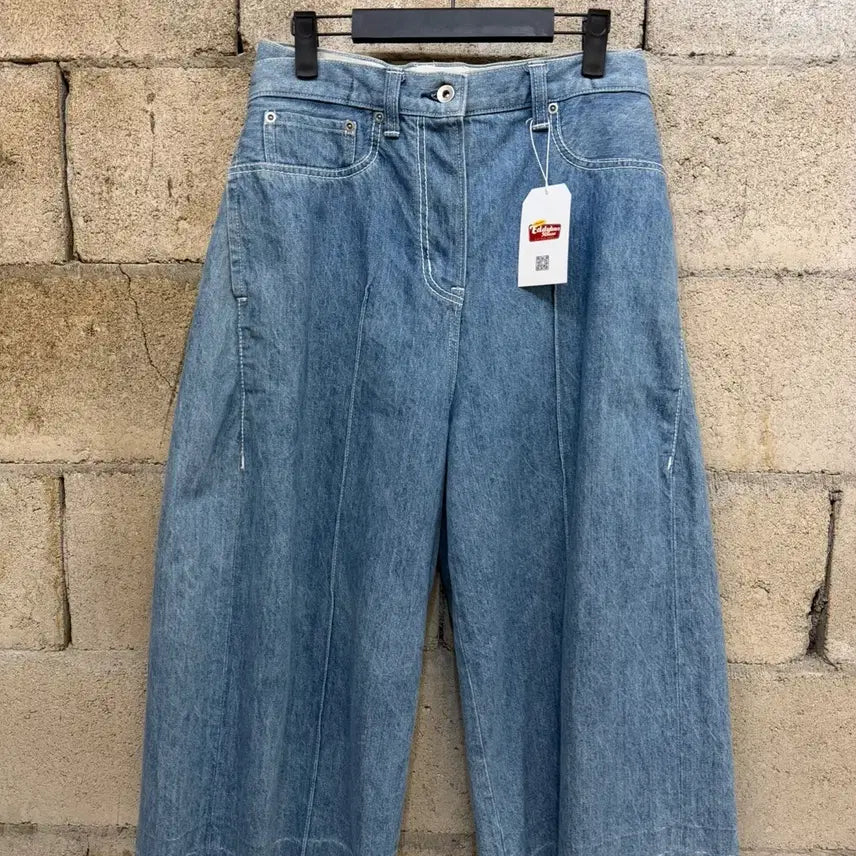 [BUNJANG] Sacai Cut Off Denim Pants / 사카이 컷 오프 데님 팬츠