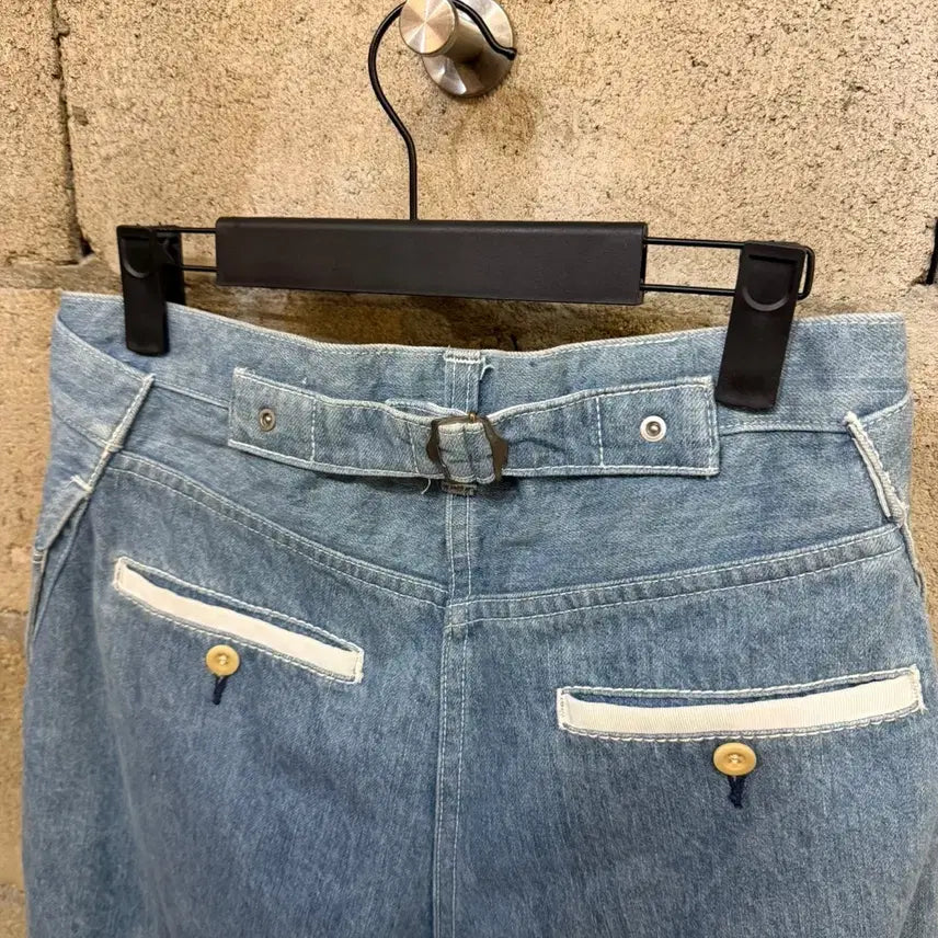 [BUNJANG] Sacai Cut Off Denim Pants / 사카이 컷 오프 데님 팬츠