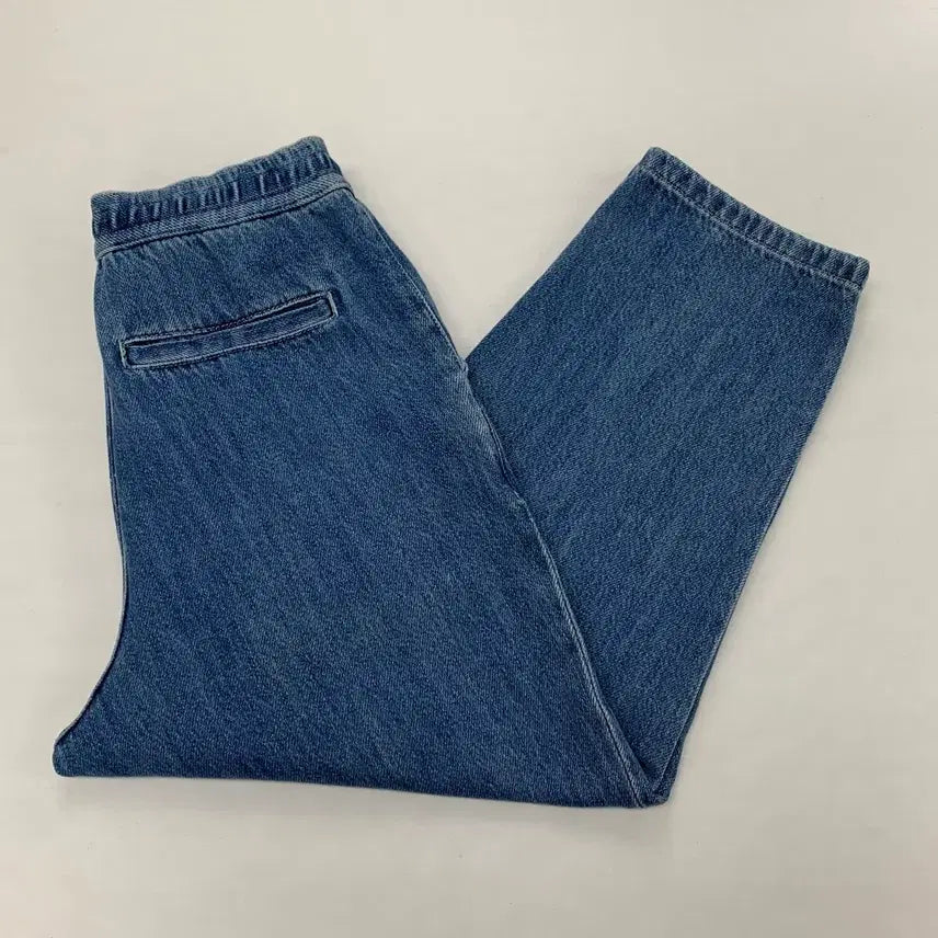 [BUNJANG] Customellow Bending Semi-Wide Denim Pants / 커스텀멜로우 밴딩 세미와이드 데님팬츠 (30)