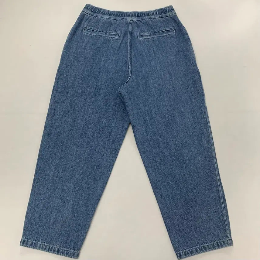 [BUNJANG] Customellow Bending Semi-Wide Denim Pants / 커스텀멜로우 밴딩 세미와이드 데님팬츠 (30)