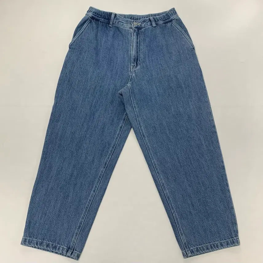 [BUNJANG] Customellow Bending Semi-Wide Denim Pants / 커스텀멜로우 밴딩 세미와이드 데님팬츠 (30)