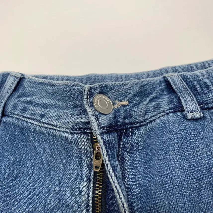 [BUNJANG] Customellow Bending Semi-Wide Denim Pants / 커스텀멜로우 밴딩 세미와이드 데님팬츠 (30)
