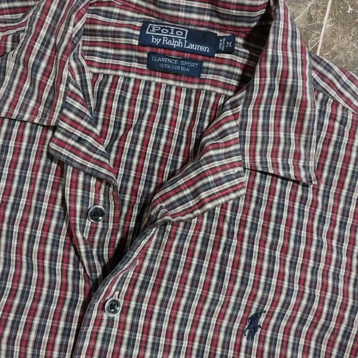 [BUNJANG] Polo Ralph Lauren Checkered Shirt 105 / ㄹ1 폴로 랄프로랜 희귀셔츠 105