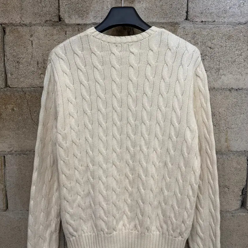 [BUNJANG] Polo Ralph Lauren Heart Cable Knit Sweater / 폴로 랄프로렌 하트 케이블 니트