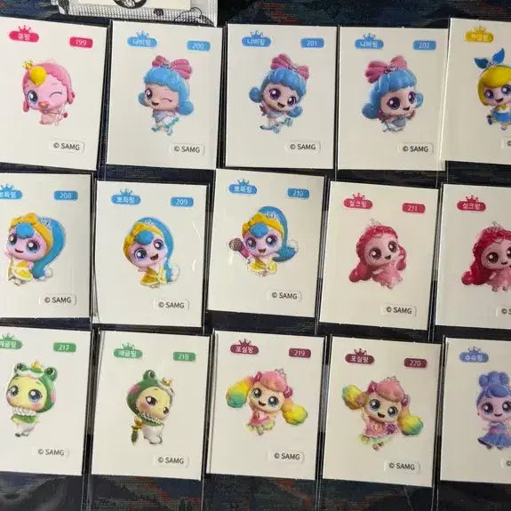 [BUNJANG] TinyPings Season 6 Bundle Set / 판매) 티니핑띠부 6기 개봉 일괄