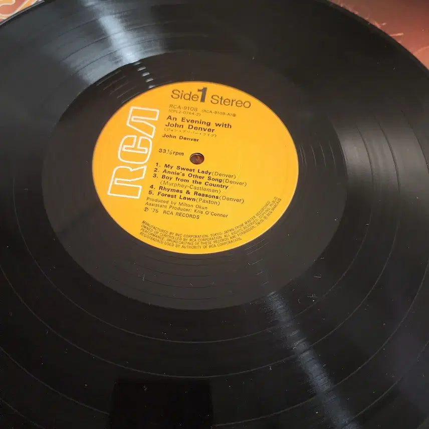 [BUNJANG] John Denver An Evening With 2LP Vinyl / 라이브 존 덴버 John Denver An Evening With 2LP