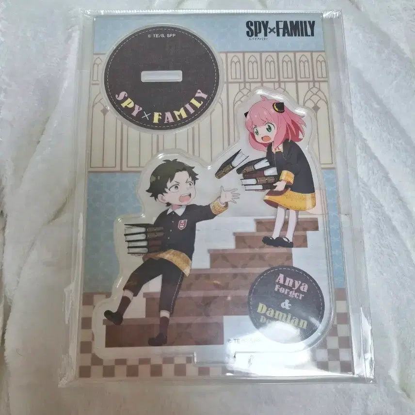 [BUNJANG] Spy x Family Anya Damian Acrylic Stand / 스파패 아냐 다미안 책 아크릴 스탠드