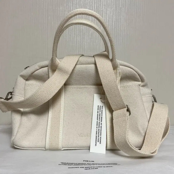 [BUNJANG] NOIE Canvas Bowling Bag / 노이에 가방