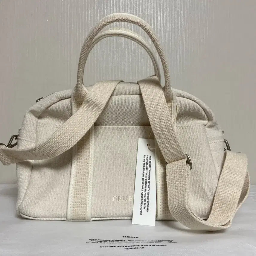 [BUNJANG] NOIE Canvas Bowling Bag / 노이에 가방