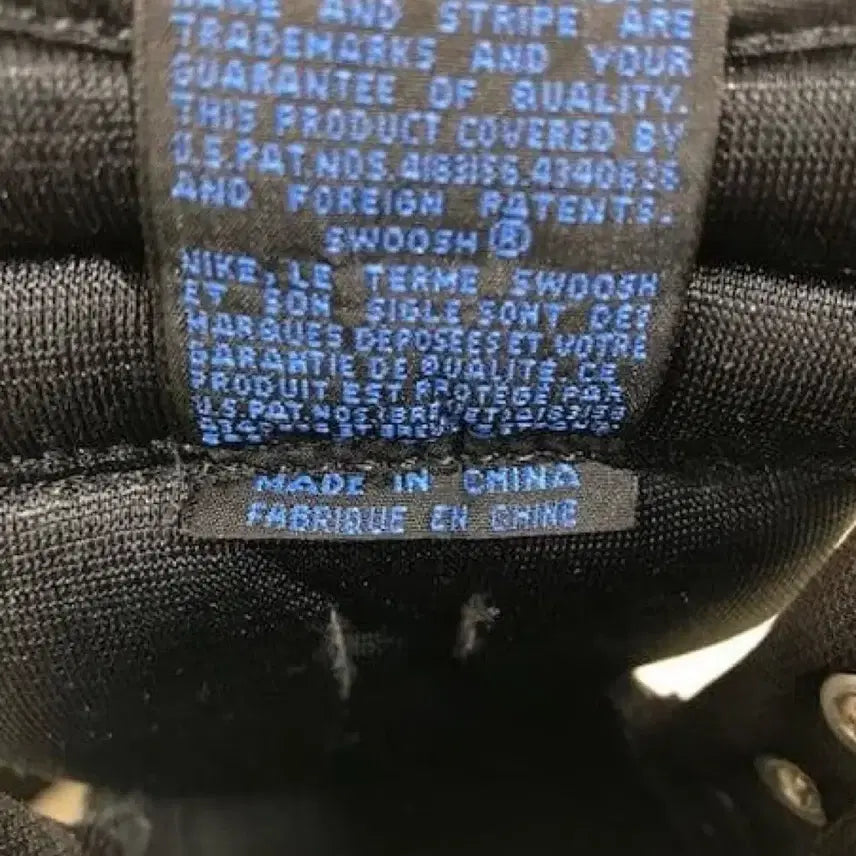[BUNJANG] Nike Air Force 1 CVS High Black/Royal 1994 Sneakers / 미품 나이키 에어포스1 cvs 하이 검파 1994년 270