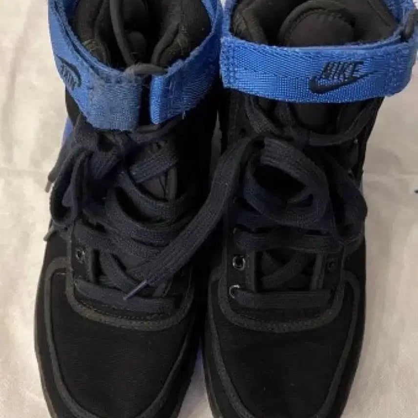 [BUNJANG] Nike Air Force 1 CVS High Black/Royal 1994 Sneakers / 미품 나이키 에어포스1 cvs 하이 검파 1994년 270