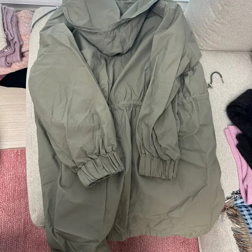 [BUNJANG] CERRIC Khaki Parka Jacket / CERRIC 카키색 야상 점퍼