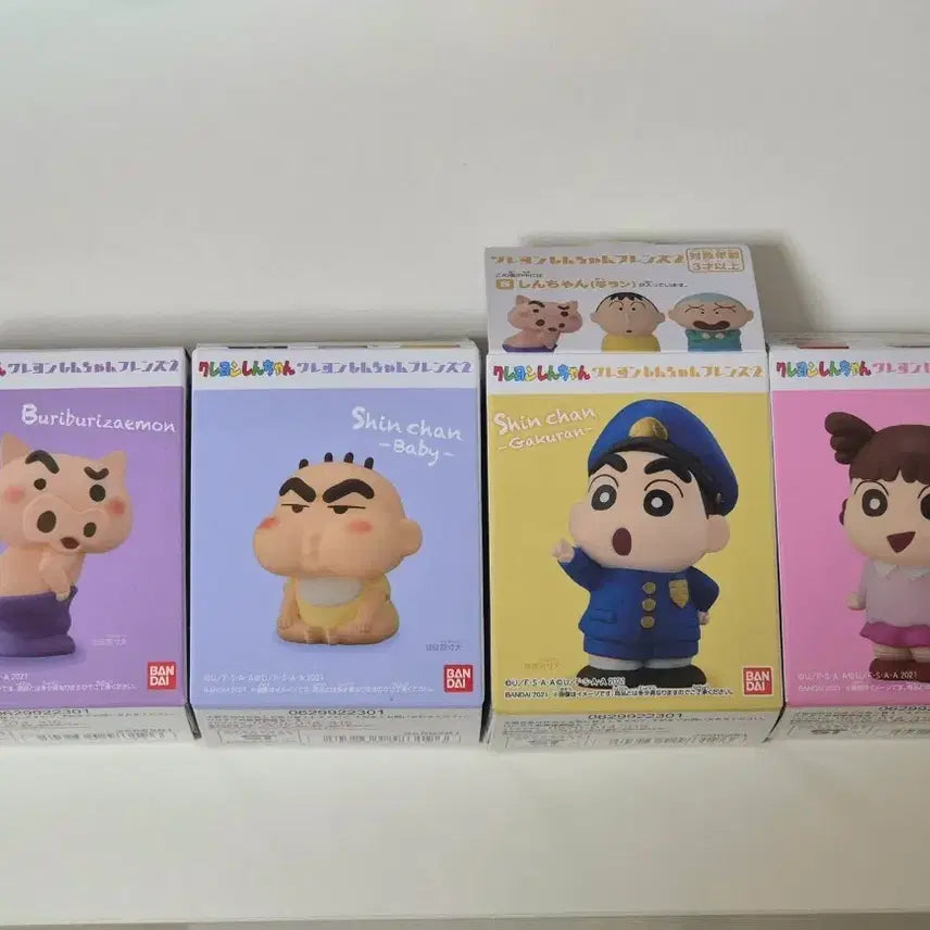 [BUNJANG] Bandai Crayon Shin-chan Friends Figure Bundle Set / 반다이 짱구는못말려 프렌즈 피규어 [일괄판매]