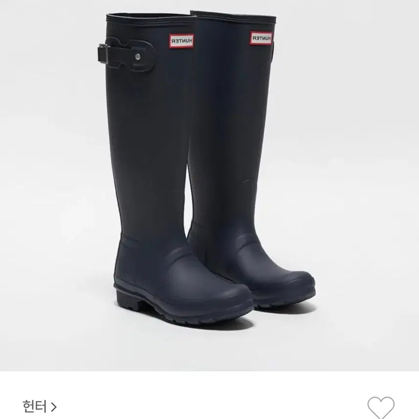 [BUNJANG] Hunter Original Tall Navy Rain Boots / 헌터 오리지널 톨 (230)