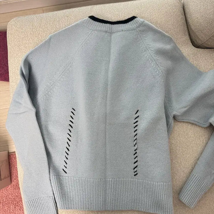 [BUNJANG] Kijun Light Blue Cardigan / Kijun 기준 소라색 가디건