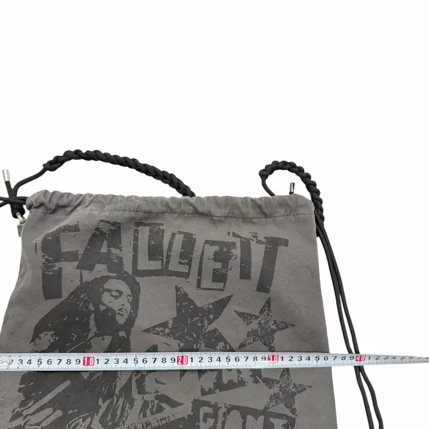 [BUNJANG] FALLETT Rope Gym Sack Charcoal / FALLETT 팔렛 락 밴드 로프 짐색 가방 차콜