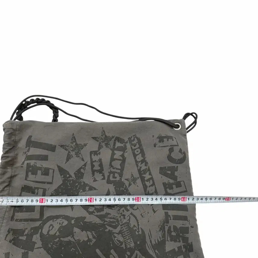 [BUNJANG] FALLETT Rope Gym Sack Charcoal / FALLETT 팔렛 락 밴드 로프 짐색 가방 차콜