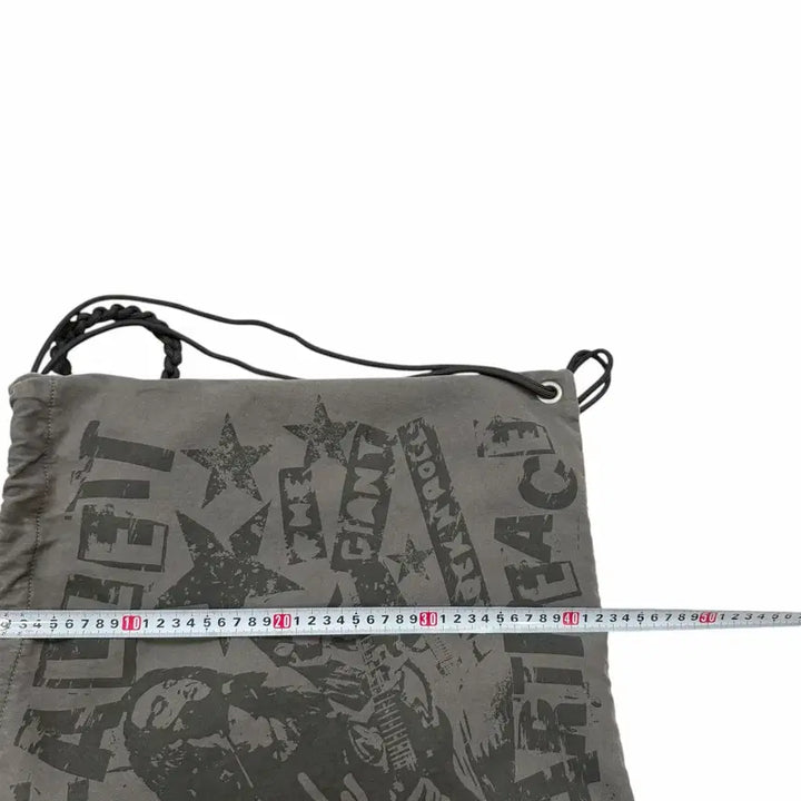 [BUNJANG] FALLETT Rope Gym Sack Charcoal / FALLETT 팔렛 락 밴드 로프 짐색 가방 차콜