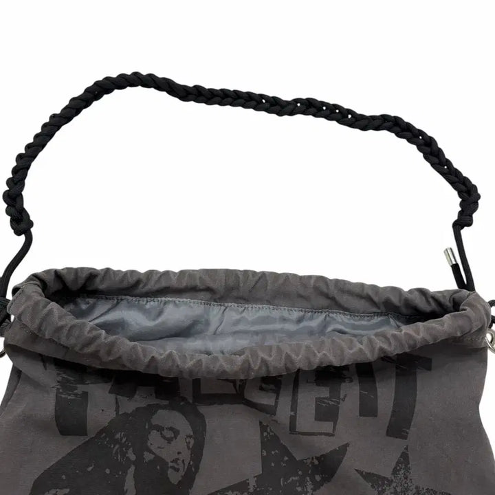 [BUNJANG] FALLETT Rope Gym Sack Charcoal / FALLETT 팔렛 락 밴드 로프 짐색 가방 차콜