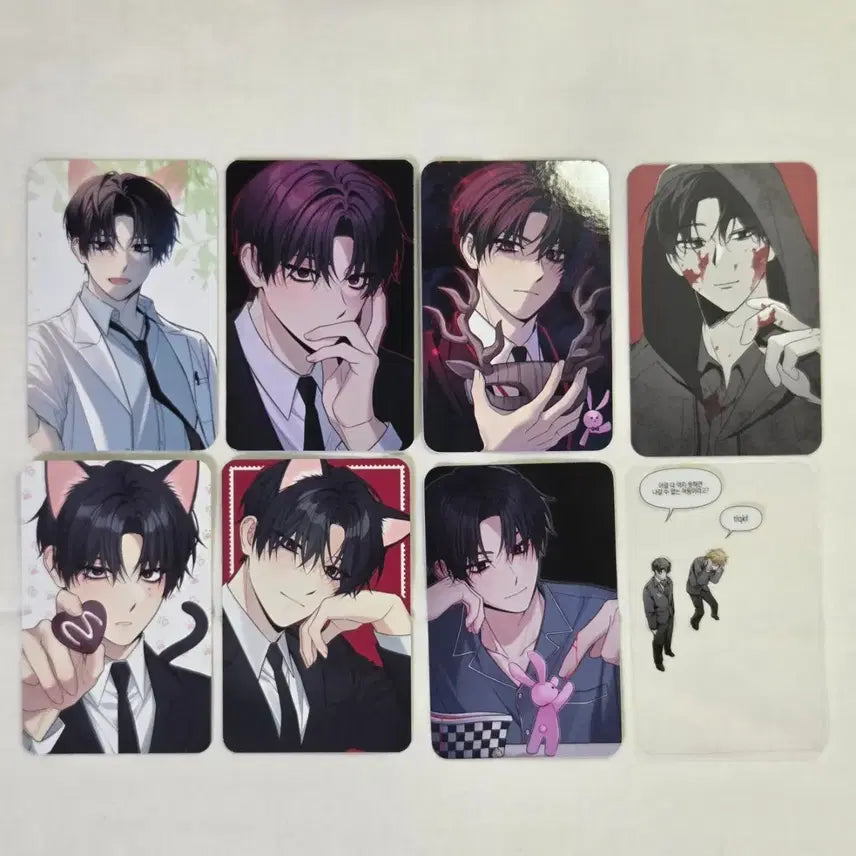 [BUNJANG] Kim Soreum 8 Photocard Bundle Set / 웹출 기념 할인) 괴출 김솔음 포카 8종 일괄